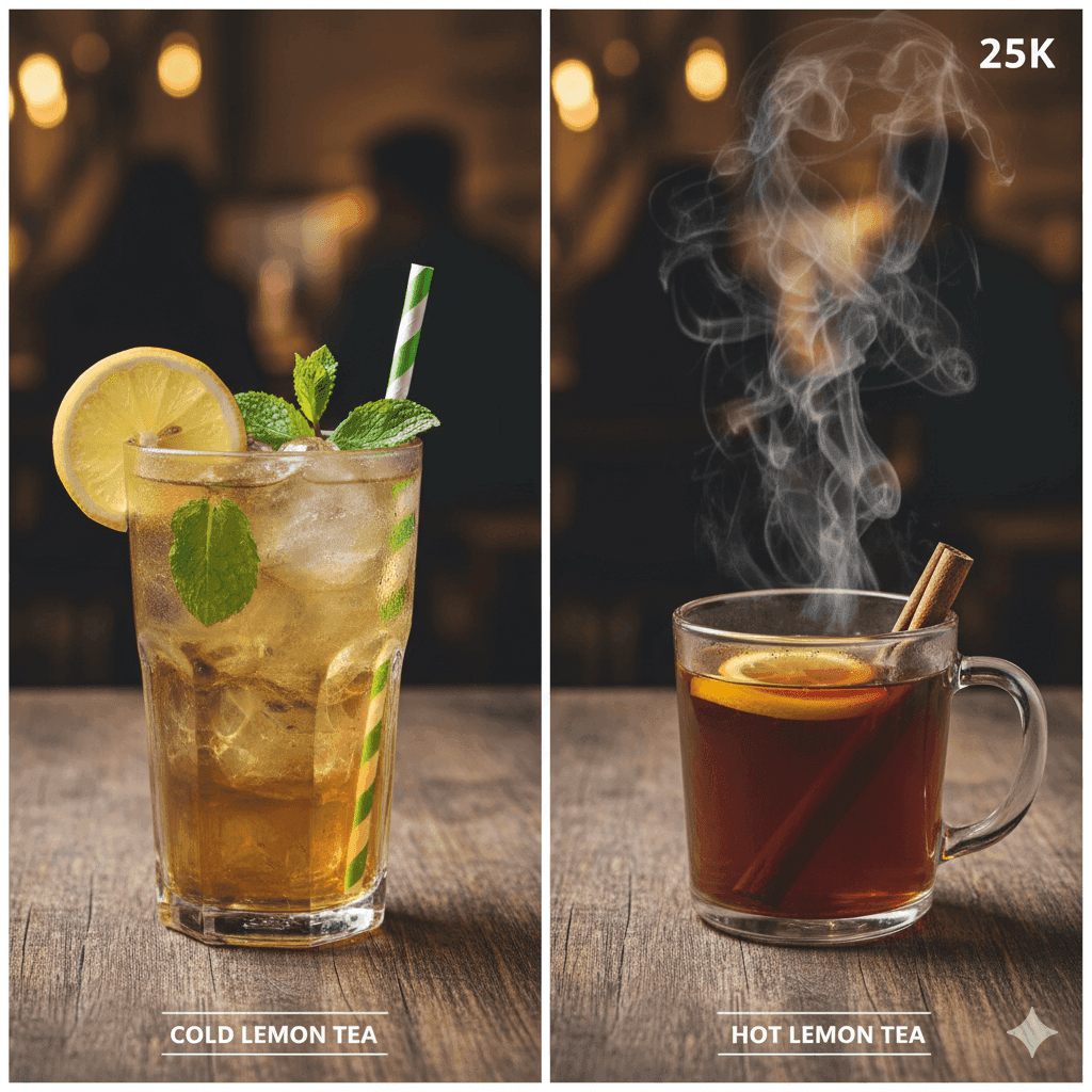 Lemon Tea Hot / Cold